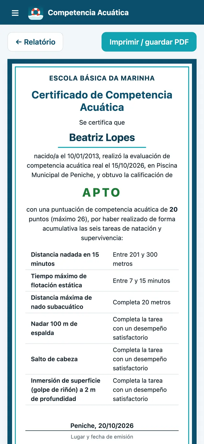 Certificado