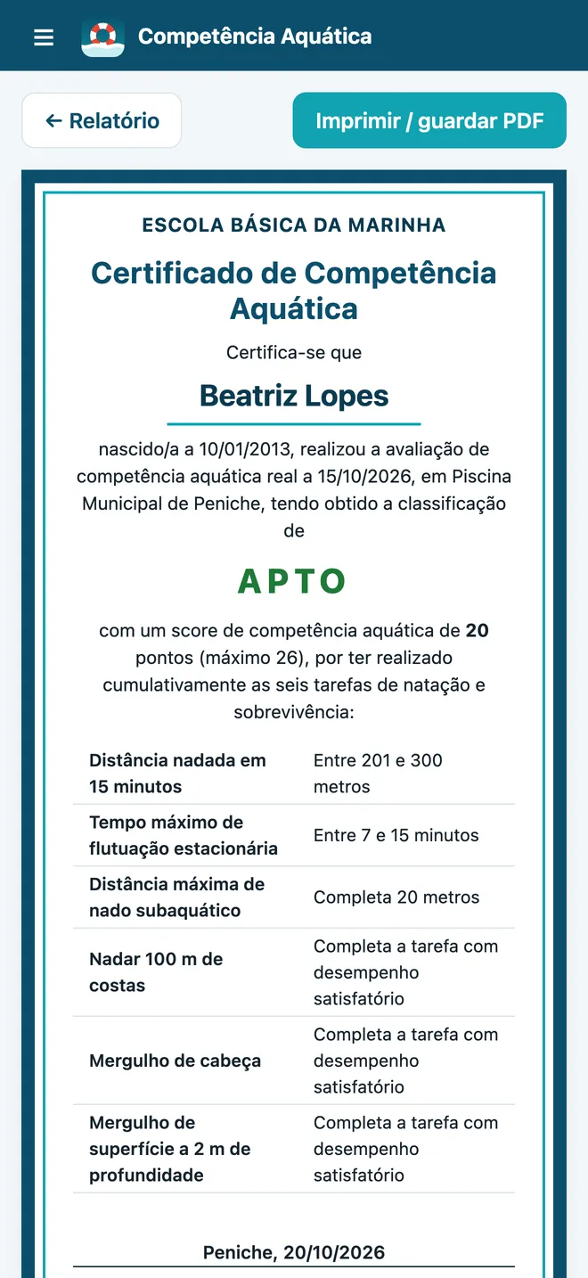 Certificado
